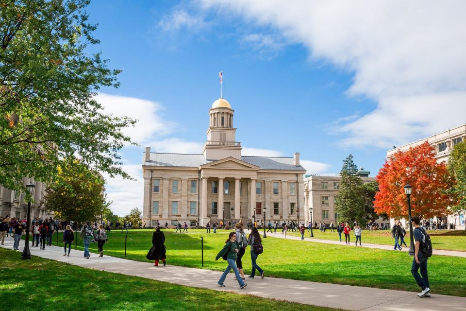 University of Iowa in Iowa City in 2015.