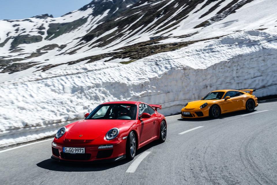 20 Years of the Porsche 911 GT3 in Photos