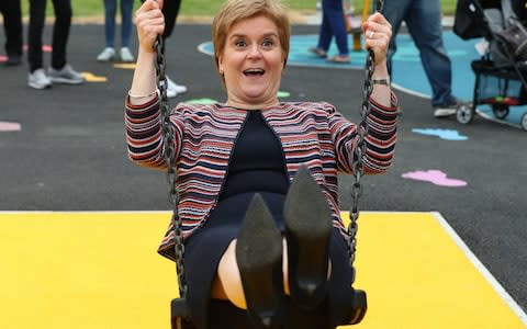 Nicola Sturgeon  - Credit: Andrew Milligan/PA