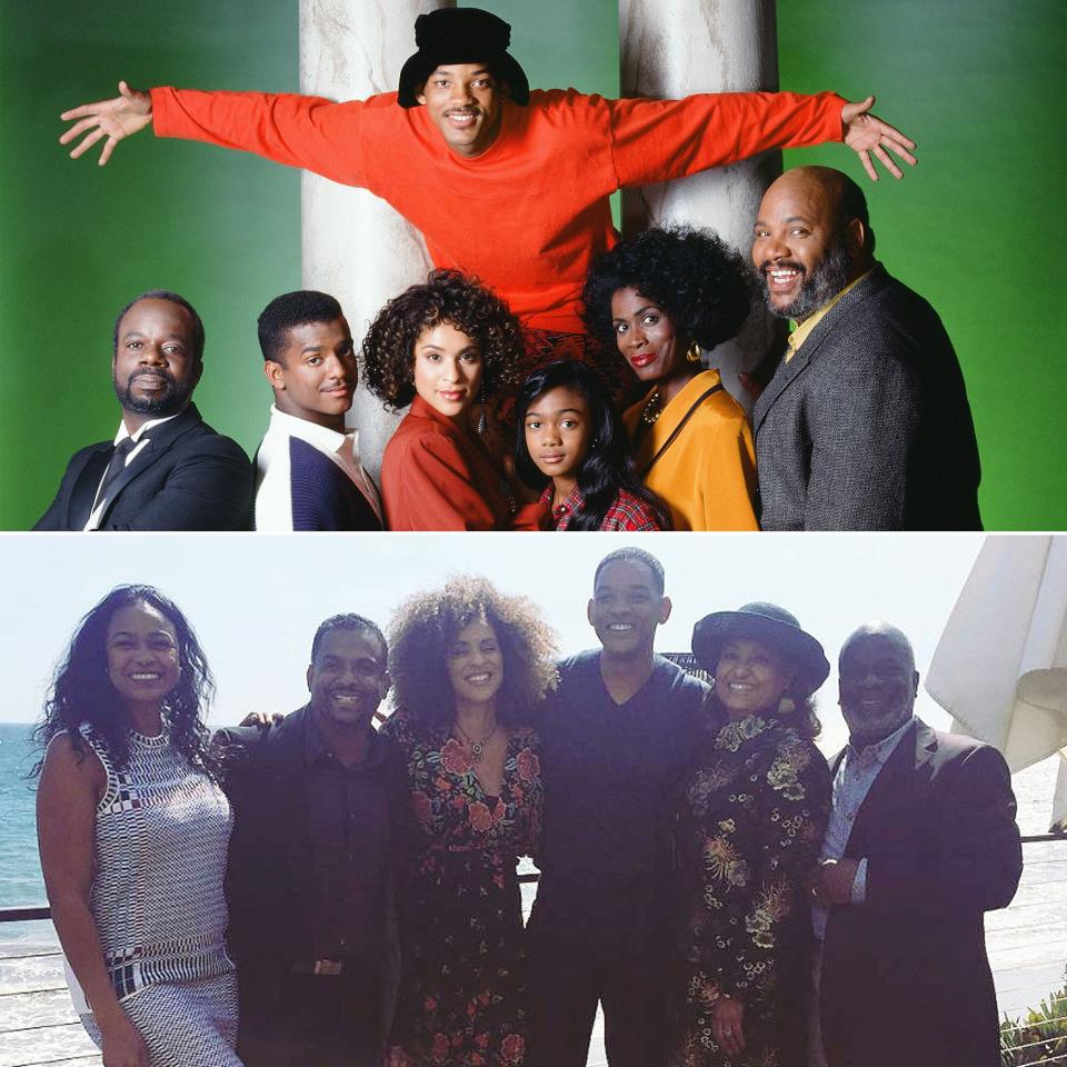 THE CAST OF THE FRESH PRINCE OF BEL-AIR