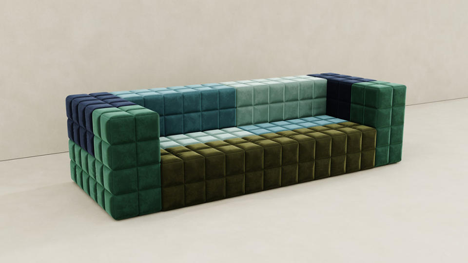 The Tetris couch - Credit: Sara Hayat