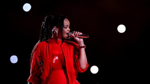 Rihanna performs medley of her songs at Super Bowl 2023 halftime show