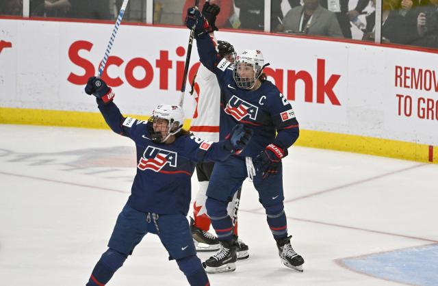 Hilary Knight Scores Hat Trick As Usa Beats Canada For World Championships Gold Medal 