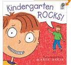 <div class="caption-credit"> Photo by: Amazon</div><div class="caption-title">Kindergarten Rocks</div>This book addresses many of the worries that kids have when starting school and is great for starting conversations with kids who may be anxious or worried. It's also a cute story because Dexter, the boy, is not scared, but his dog, Rufus, is of course. <br> <i><a rel="nofollow noopener" href="http://blogs.babble.com/toddler-times/2012/08/09/11-books-for-your-toddlers-first-day-of-school/#kindergarten-rocks" target="_blank" data-ylk="slk:Get this book;elm:context_link;itc:0;sec:content-canvas" class="link ">Get this book</a></i> <br>