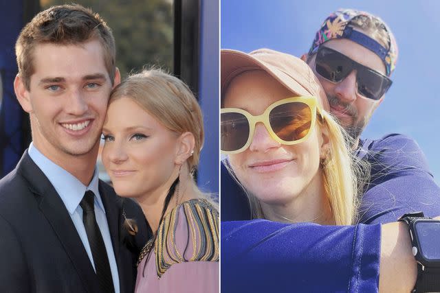 <p>Gregg DeGuire/FilmMagic; Heather Morris/ Instagram</p> Heather Morris & Taylor Hubbell