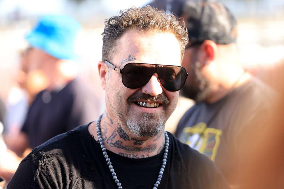 <p>Sean M. Haffey/Getty</p> Bam Margera