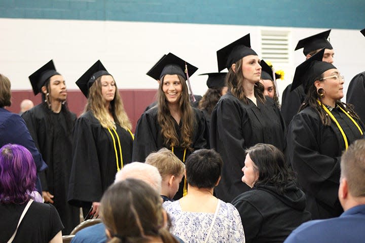 Monroe County Community College's 57th annual commencement ceremony took place on May 3, 2024 in the Gerald Welch Health Education Building.