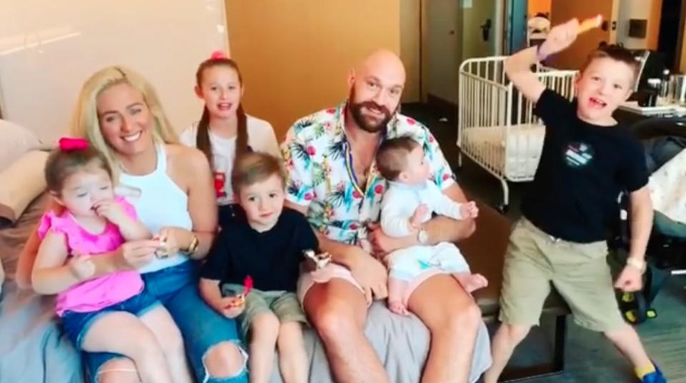 tyson fury family