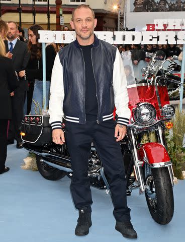 <p>Dave Benett/WireImage</p> Tom Hardy