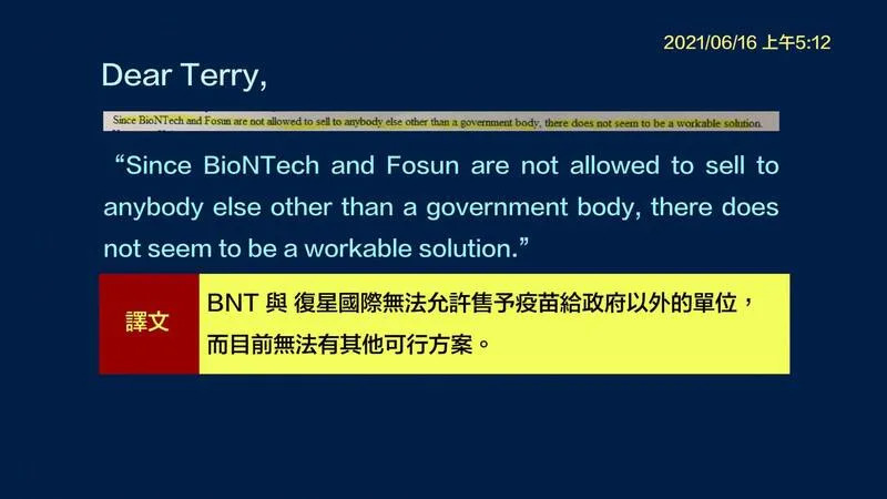 &#x00738b;&#x005fc5;&#x0052dd;&#x0063d0;&#x004f9b;&#x004fe1;&#x004ef6;&#x0090e8;&#x005206;&#x00539f;&#x006587;&#x005beb;&#x009053;&#x00fe30;&#x00300c;BNT&#x008207;&#x005fa9;&#x00661f;&#x00570b;&#x00969b;&#x007121;&#x006cd5;&#x005141;&#x008a31;&#x00552e;&#x004e88;&#x0075ab;&#x0082d7;&#x007d66;&#x00653f;&#x005e9c;&#x004ee5;&#x005916;&#x007684;&#x0055ae;&#x004f4d;&#x00300d;&#x003002;   &#x005716;&#x00ff1a;&#x00738b;&#x005fc5;&#x0052dd;&#x0063d0;&#x004f9b;