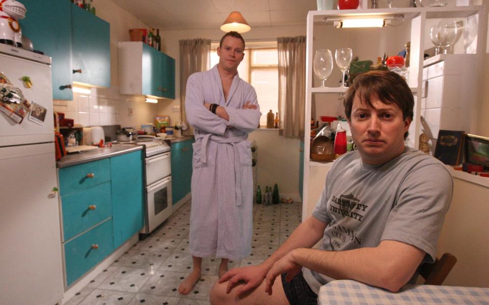 Robert Webb and David Mitchell in Peepshow