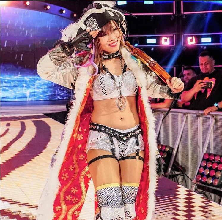 WWE star Kairi Sane has hand-foot-and-mouth disease. Here’s what that means. (Photo @KairiSaneWWE via Twitter)