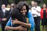 <p>President Barack Obama at a south lawn event in support of Chicago’s 2016 Olympic bid.<br>Photo by Brooks Kraft/Corbis </p>