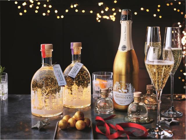 M&S launches LIGHT UP gin liqueur bottles for Christmas