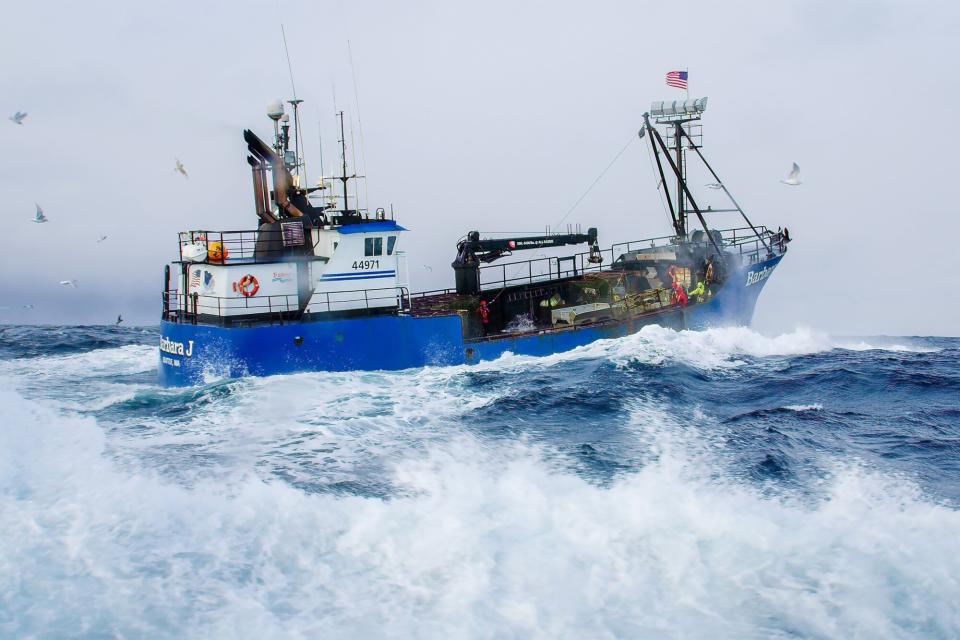 F/V Barbara J out at sea