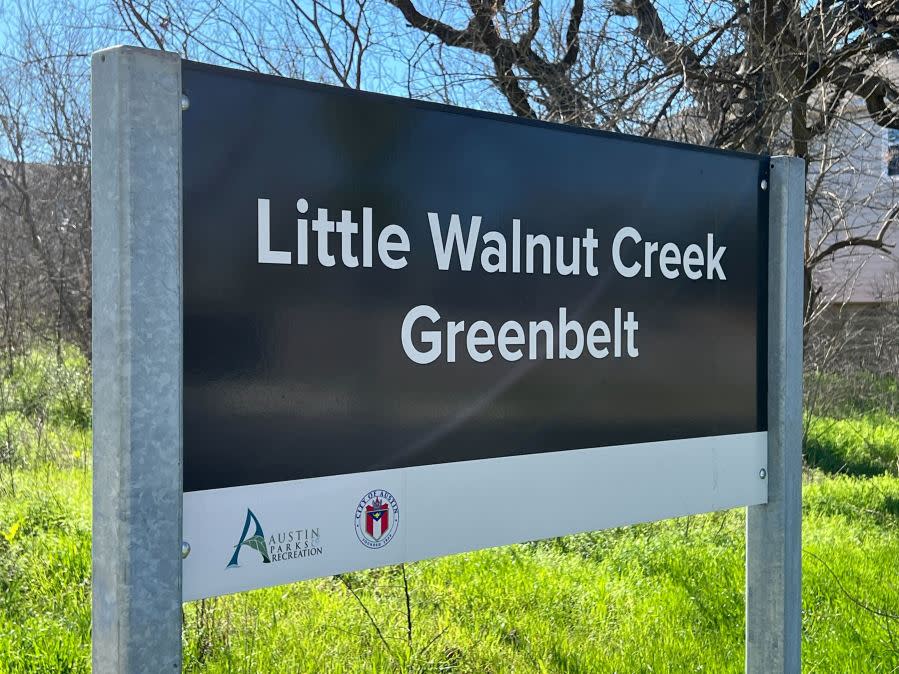 Little Walnut Creek Greenbelt (KXAN Photo/Todd Bailey)