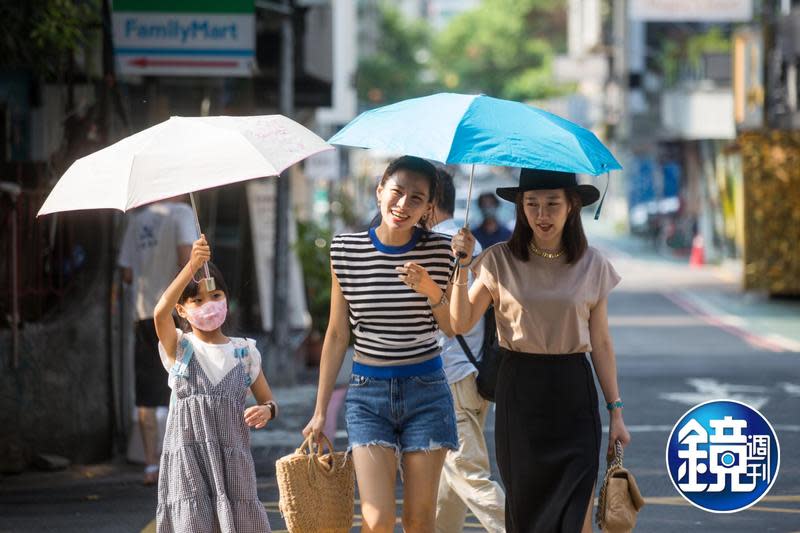 中央氣象局針對8縣市發布高溫警訊。