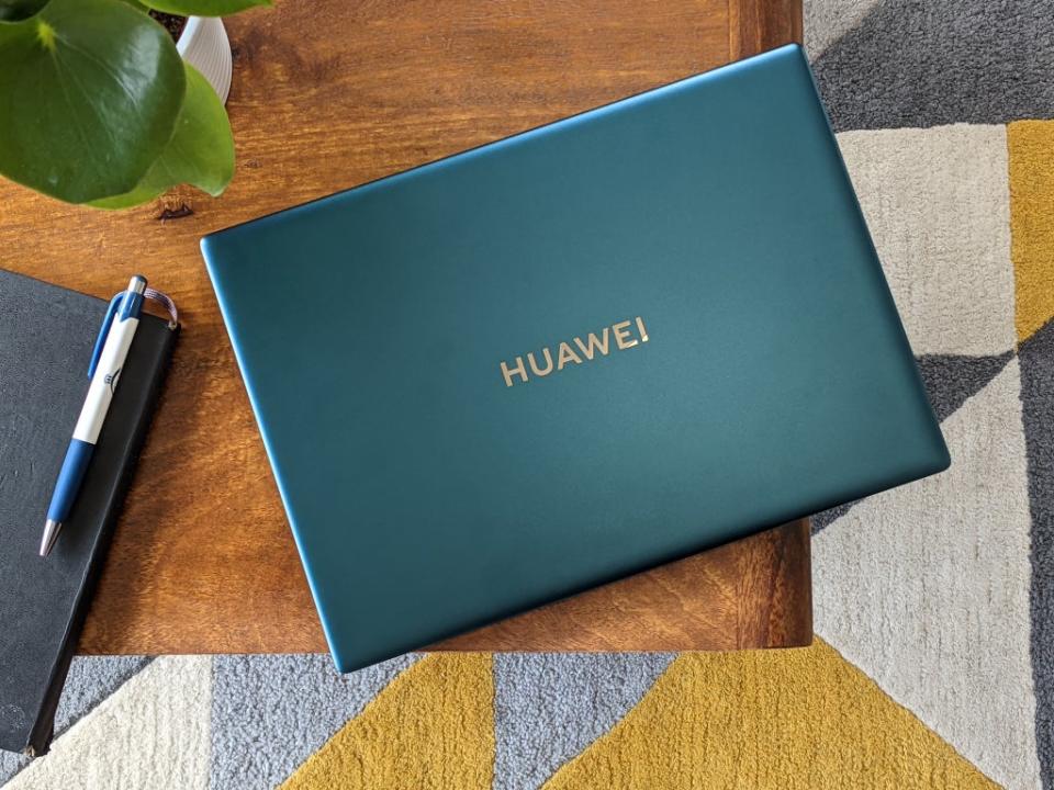 The Huawei matebook X pro in emerald green is simply gorgeous (Steve Hogarty)