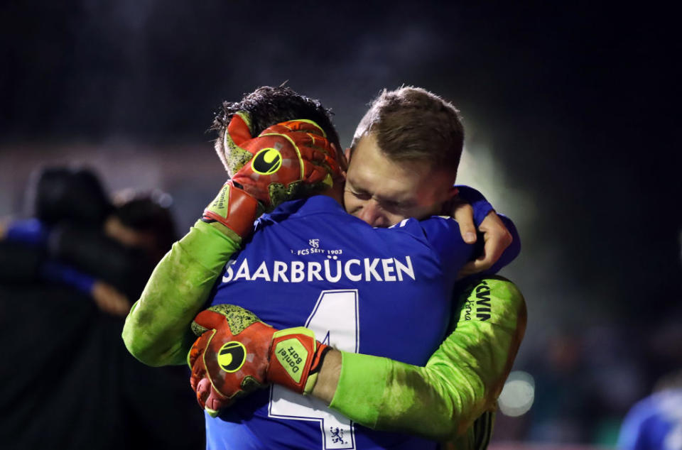 Daniel Batz von Saarbruecken (Photo by Alex Grimm/Bongarts/Getty Images)