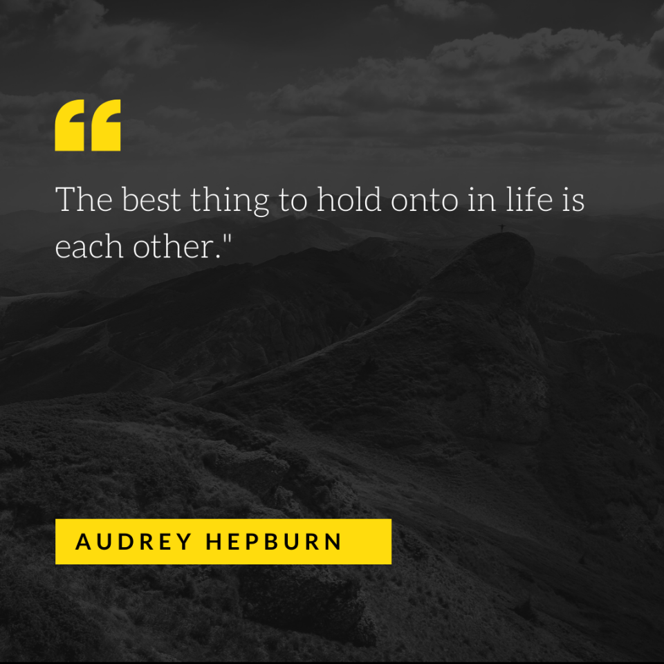 Audrey Hepburn Quote