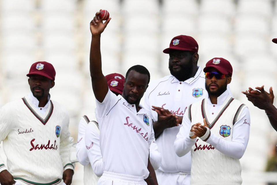 <p>Kemar Roach has taken more than 200 Test wickets for West Indies</p> (Getty Images for ECB)