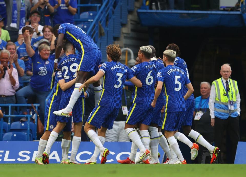 Chelsea continued an unbeaten start to the season with a 3-0 win over Aston Villa  (Getty Images)