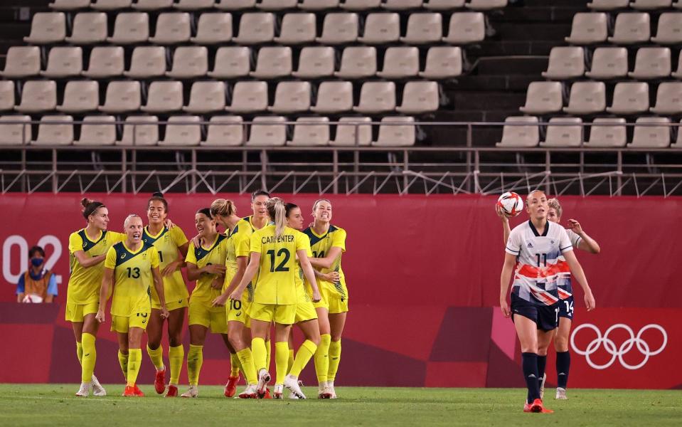 Australia beat Great Britain in the last eight and face Sweden in the semis later today  - GETTY IMAGES