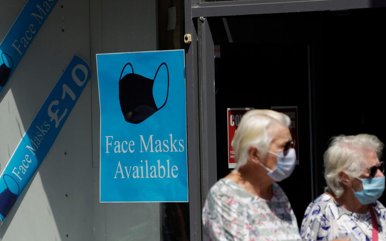 The Prime Minister is expected to reintroduce shielding for those most at risk from coronavirus as long as the danger of a second wave remains - Matt Dunham/AP