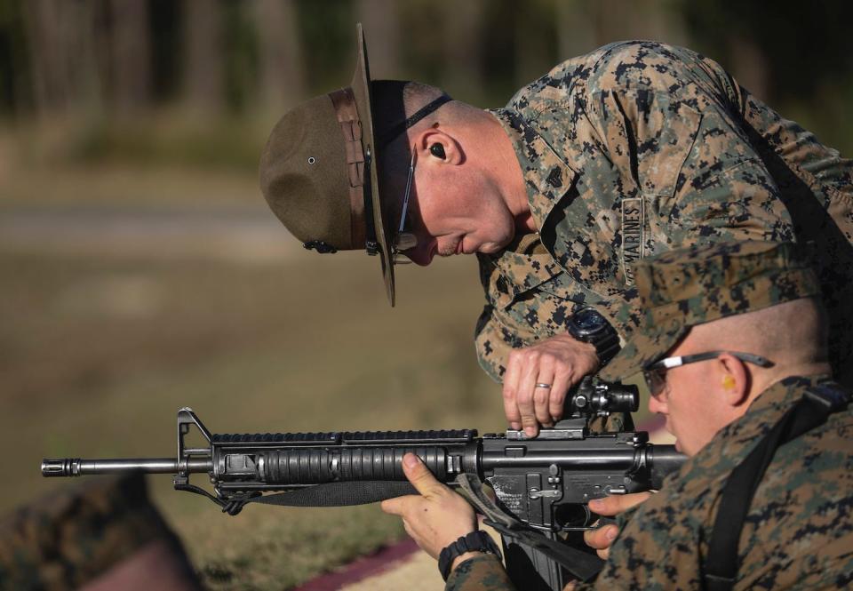 Marine Corps Marine rifleman marksmanship