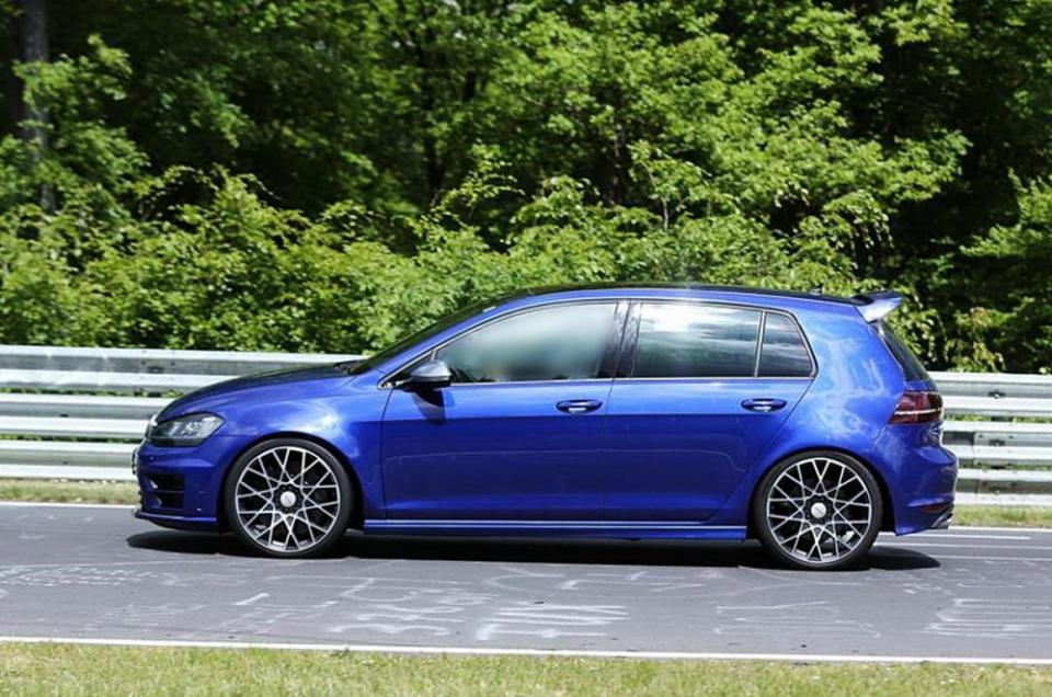 ▲Golf R400量產版間諜照