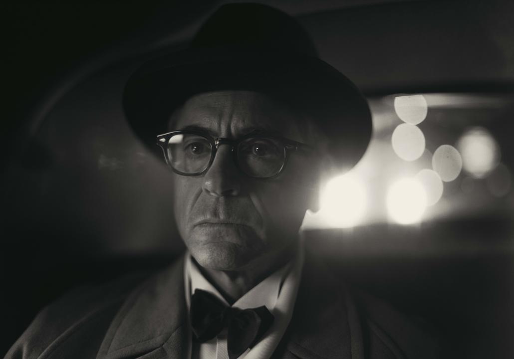 Robert Downey Jr is Lewis Strauss in OPPENHEIMER, written, produced, and directed by Christopher Nolan.  (Universal)