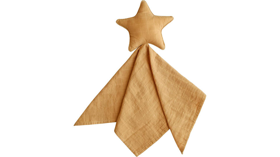 Mushie Lovey Blanket Star Fall Yellow (Photo: Amazon SG)