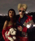 <p>“Relax Derek,” the pop singer captioned this shot with Mac Miller as Mugatu and Katinka, the roles played by Will Ferrell and Milla Jovovich, from <i>Zoolander</i>. Too good. (Photo: <a rel="nofollow noopener" href="https://www.instagram.com/p/Ba8BpMinGEY/?hl=en&taken-by=arianagrande" target="_blank" data-ylk="slk:Ariana Grande via Instagram;elm:context_link;itc:0;sec:content-canvas" class="link ">Ariana Grande via Instagram</a>) </p>