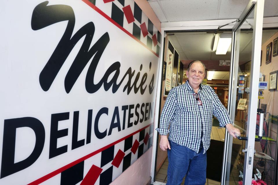 Steve Robbins is the owner of Maxie's Deli, 117 Sharon St., Stoughton, on Friday, Aug. 12, 2022.