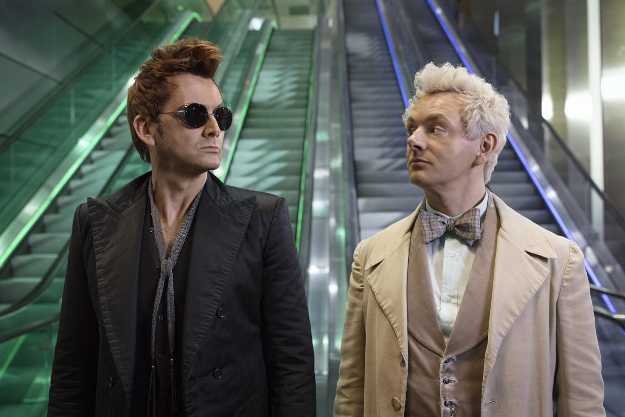 "Good Omens" on Amazon Prime. (Photo: Sophie Mutevelian/Amazon Prime)