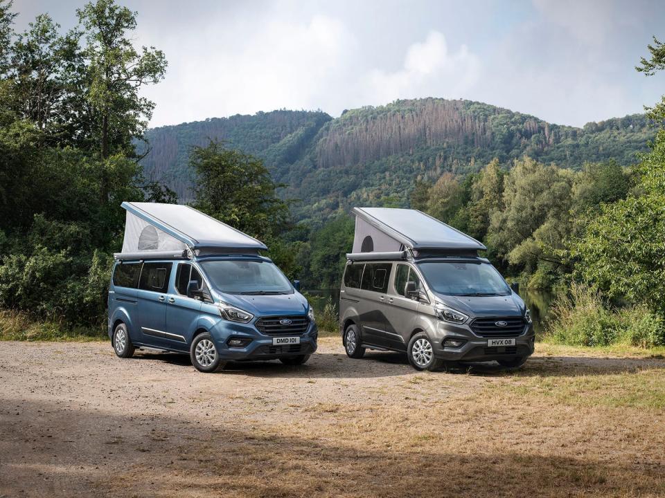 long wheelbase ford transit custom Nugget camper