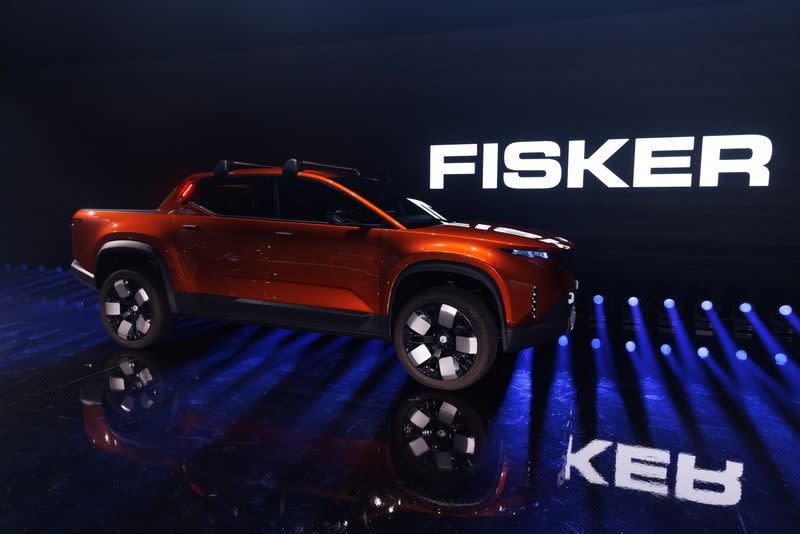 Fisker shows off its electric pickup truck