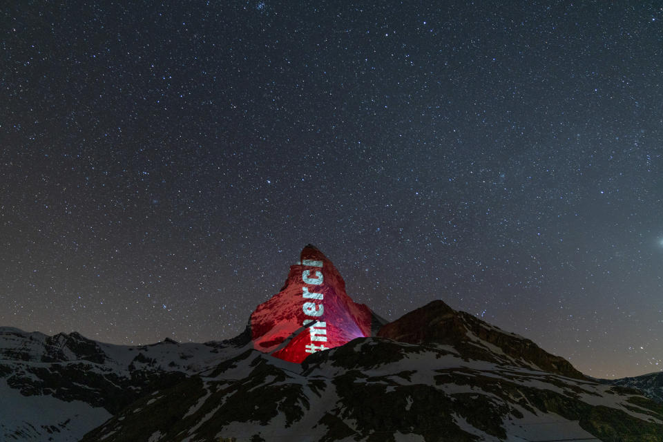 Illumination of the Matterhorn