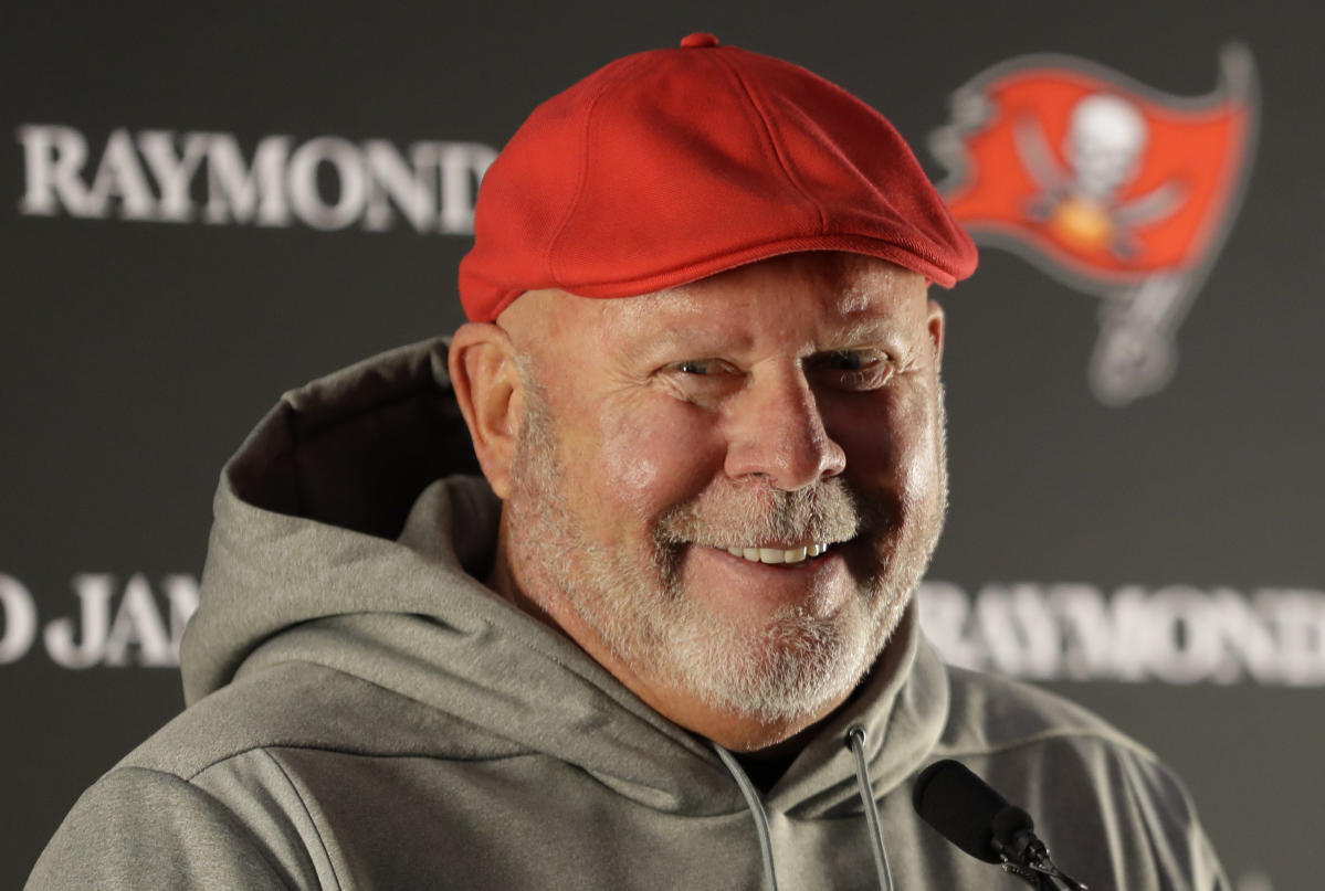 The Sporting News on Twitter: Bruce Arians' Kangol is back in our lives.  2019 is off to a fantastic start.  / Twitter