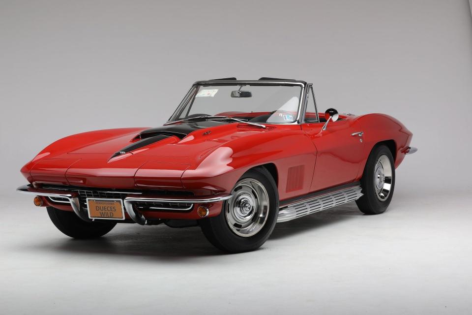 <img src="1967-chevrolet-corvette.jpeg" alt="An award-winning 1967 Chevrolet Corvette Convertible L71">