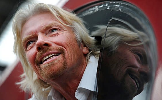 Branson, whose wife is from Edinburgh, opposes the introduction of a tourist tax: AFP/Getty