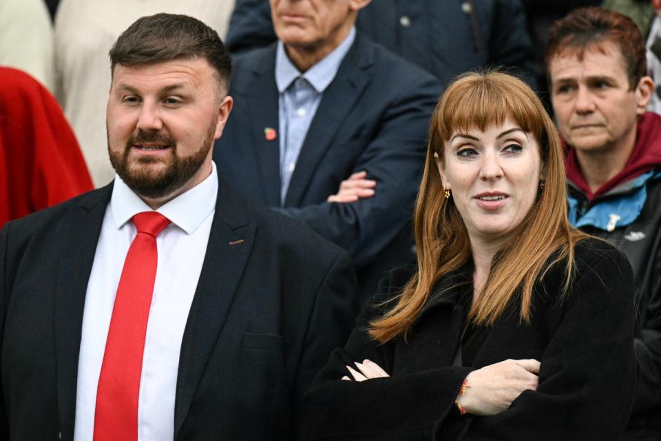 The Tories also reported Angela Rayner to the police over the sale a former home (AFP via Getty)