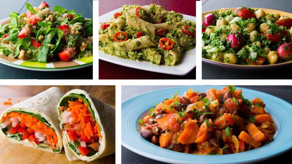 5 recetas vegetarianas saludables para adelgazar