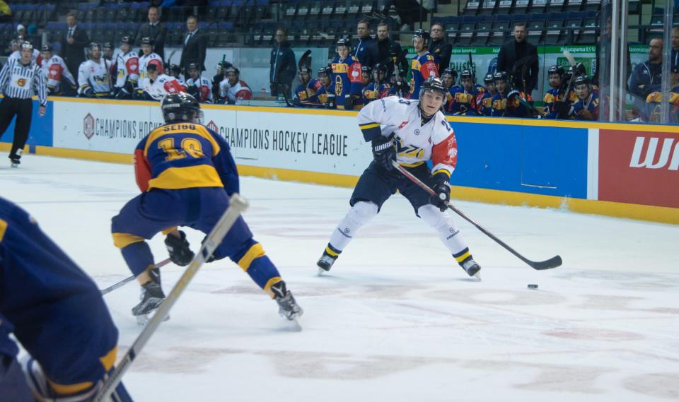 Swedish forward Lias Andersson. (Getty Images)