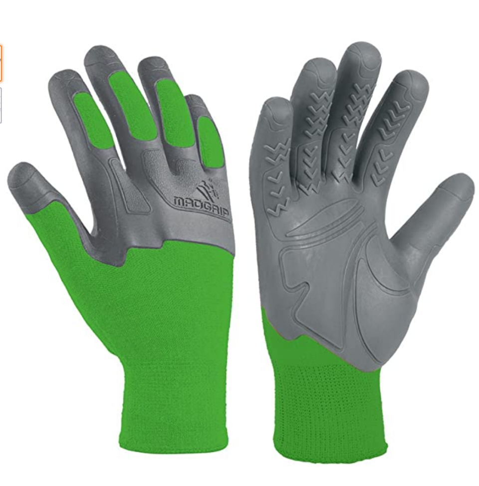 Mad Grip F100 Pro Palm Knuckler Lawn and Garden Gloves