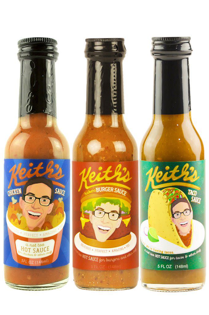 Keith's Hot Sauce Trio