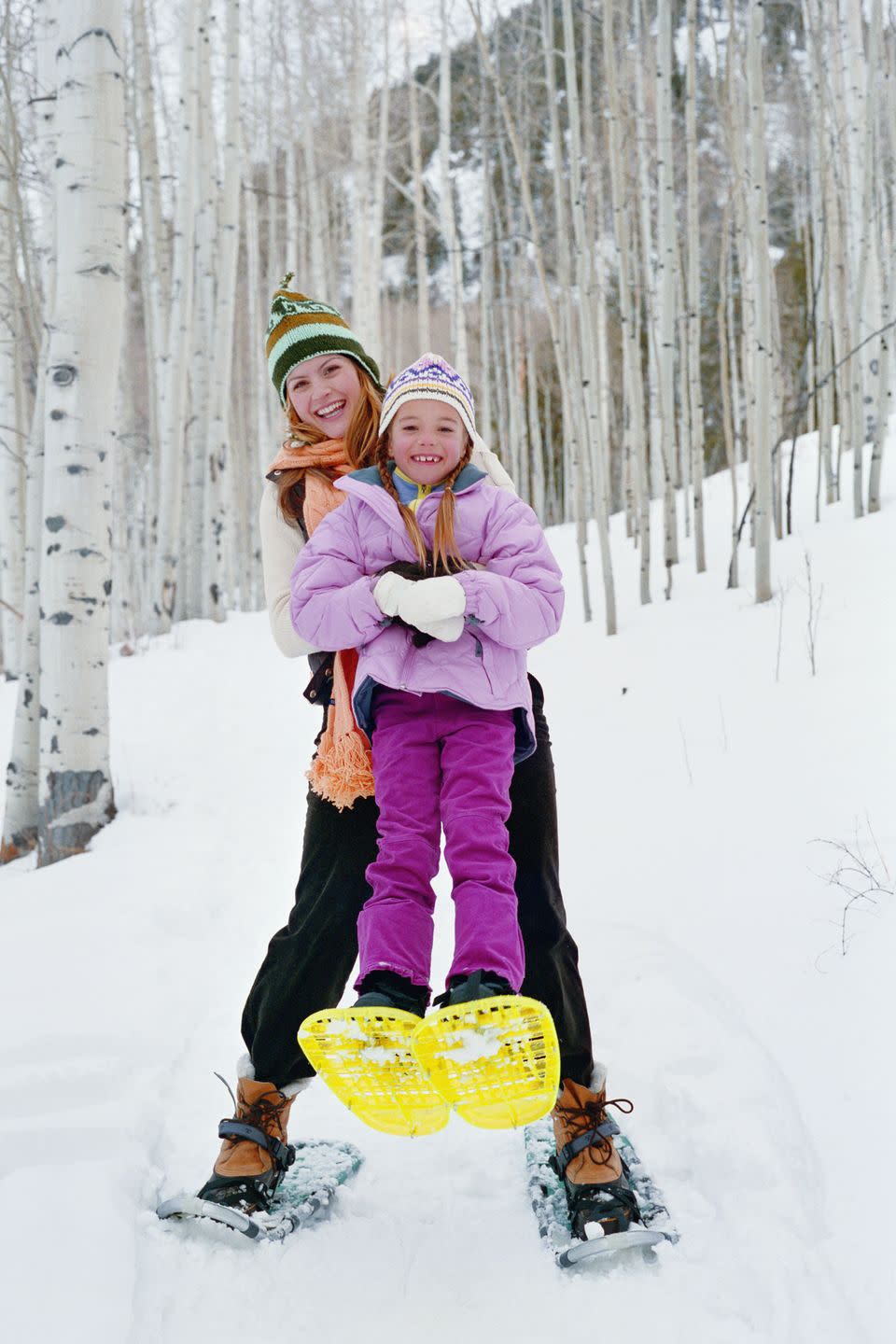 WITH YOUR DAUGHTER: Have a take-no-prisoners snowball fight.