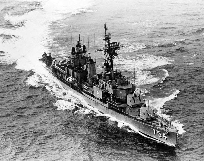 Two New Hampshire natives were lost at sea in a tragic accident when the USS Frank E. Evans was cut in half by an Australian aircraft carrier during naval exercises in the South China Sea in 1969.