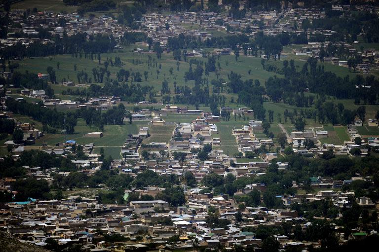 The Pakistan hill station Abbottabad where slain Al-Qaeda chief Osama Bin Laden was killed is pictured May 11, 2011