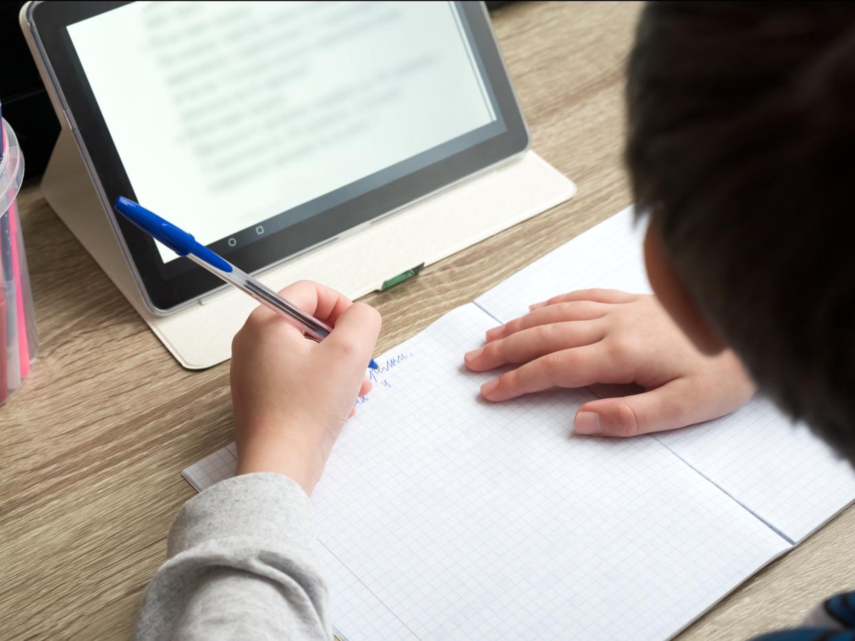 <p>Most pupils were faced with online learning between early January and March this year under England’s lockdown over coronavirus</p> (Getty Images/iStockphoto)